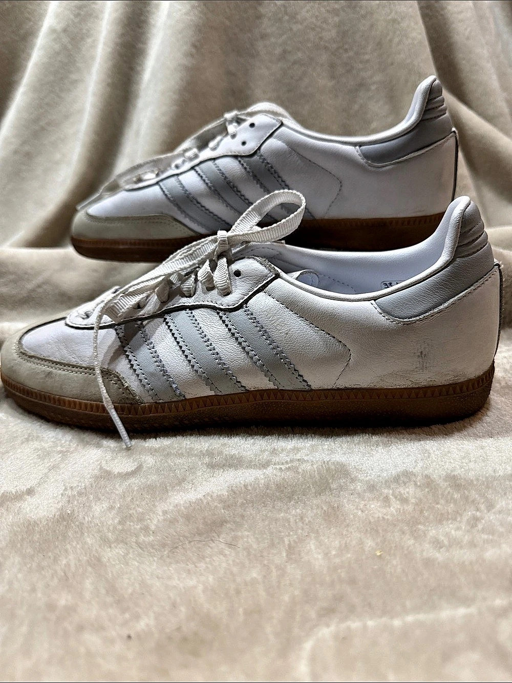 adidas Sneakers White & Brown US 81⁄2